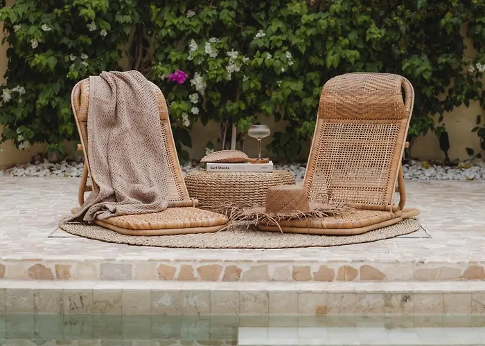 Boho-Chic 3Br Villa With Luxury , 2-Mins To Beach Ferienhaus *